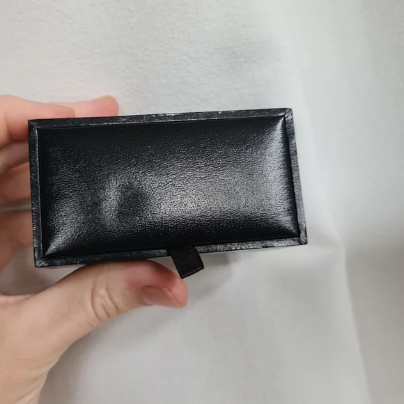 Blaq Mens Cuff Links Checked Cufflinks Silver Blue Yellow - Picture 3 of 7